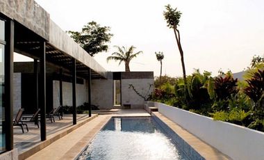 Casa en venta de 3 recamaras en una planta para entrega inmediata con alberca