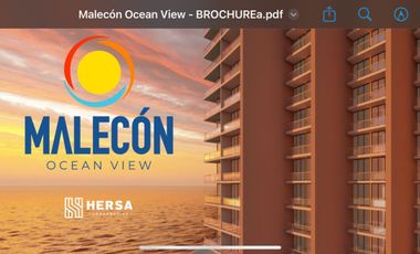 Malecón Ocean View-Departamentos en Venta