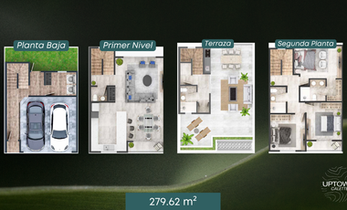 TOWNHOUSES EN PREVENTA A UNA CUADRA DE LANDMARK AV. MALINCHE