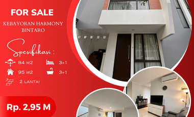 Kebayoran Harmony, Bintaro | Rumah Modern Minimalis Siap Huni