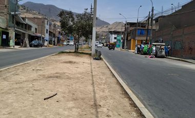 VENTA TERRENO EN AVENIDA CAMPOY SAN JUAN DE LURIGANCHO
