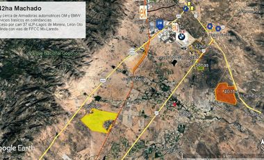 En San Luis Potosí Terreno 642 ha Uso mixto, Todo o parte