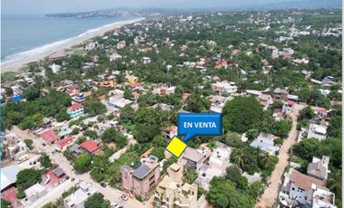 Se vende un terreno en playa punta Zicatela, Pto. Esc. Oax.