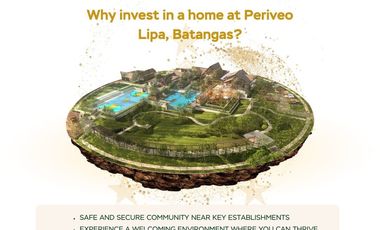 PERIVEO: Your Dream Home Awaits in Lipa, Batangas. A Nature-Inspired Community for Modern Living. A Family-Friendly Community in the Heart of Batangas