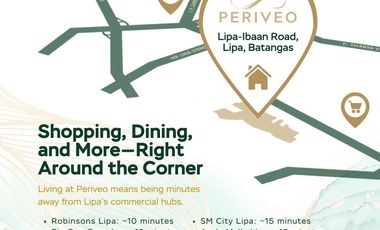 PERIVEO: Your Dream Home Awaits in Lipa, Batangas. A Nature-Inspired Community for Modern Living. A Family-Friendly Community in the Heart of Batangas