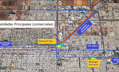 terreno comercial industrial en venta todo o en partes ciudad obregón sonora