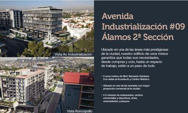 VENTA DE DEPARTAMENTOS Y OFICINAS EN ÁLAMOS, QUERÉTARO