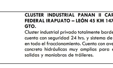 Bodega en Parque Industrial Panam