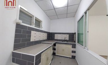 For sale!! Townhouse, Baan Worarak, Rangsit, Khlong 3, newly renovated house, near the village entrance and exit, extended garage, built-in kitchen, n