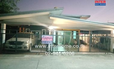 Single-storey detached house, 50 sq m., detached house, Soi Romsuk 2, Lam Luk Ka Road, Phra Ong Chao Sai Khlong 4 Road, Lam Luk Ka, Pathum Thani