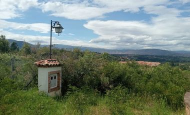 Venta lote Conjunto cerrado Villa de Leyva