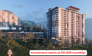 Condotel Studio unit for sale in Tuba Benguet