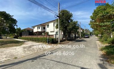 2-storey detached house, 49.7 sq.w., Etoll Village, Bali Beach, Motorway-Lat Krabang, Chonburi Motorway, Luang Phaeng Road, Mueang Chachoengsao, Chach