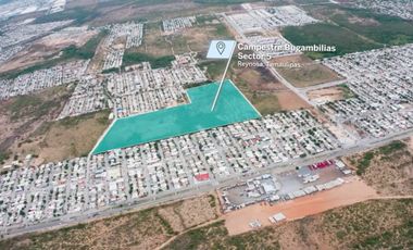 Terreno Habitacional Suburbano en Venta, Reynosa Tamaulipas para desarrollo.