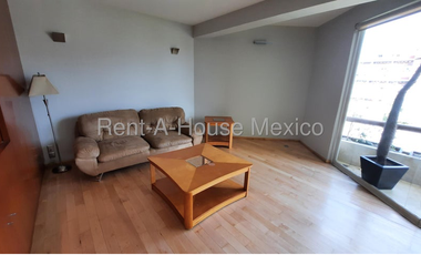 Pent House en renta amueblado en colonia del Valle en el sur de de la ciudad Benito Juárez
