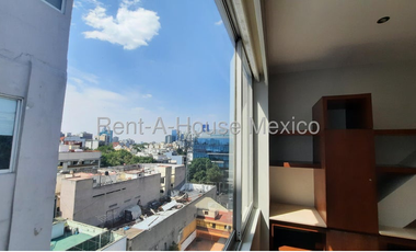 Pent House en renta amueblado en colonia del Valle en el sur de de la ciudad Benito Juárez