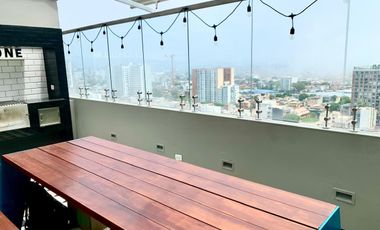 VENTA DEPARTAMENTO ESTUDIO, 1 DORM. AREAS COMUNES, BARRANCO