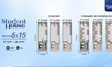 Jual Rukost Eksklusif Student House di Klaster Naragriya, Podomoro Park Bandung – *Lokasi Strategis & Investasi Potensial!