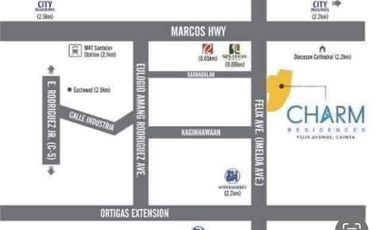 2BR SMDC Charm Residences (28sqm) with 1T&B - FOR RENT