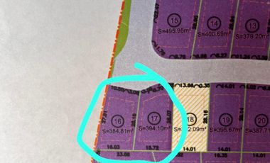 TERRENO EN VENTA EN PIAMONTE  VALLE REAL DE 384 MTS Y 394 MTS  DESDE $10.5 MI