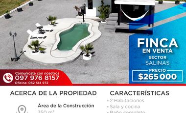 Finca de Venta en Salinas-Ibarra