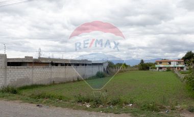 LOTE DE VENTA EN SAN JOSE DE CHALTURA