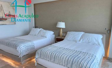 Lujoso departamento de playa con vista al mar
