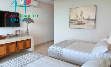 Lujoso departamento de playa con vista al mar