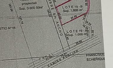 Terreno en Idahue, comuna de San Vicente