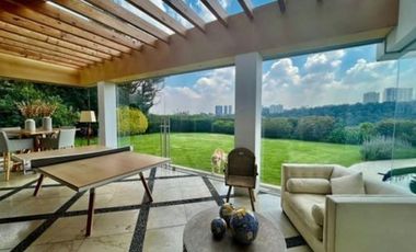 VENTA CASA ESTILO MEXICANO CONTEMPORÁNEO C. GOLF BOSQUES DE SANTA FÉ CAS_5075 CM
