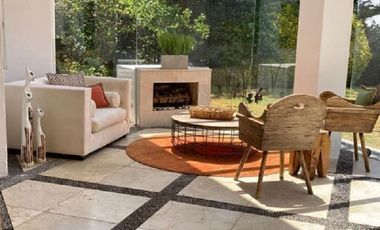 VENTA CASA ESTILO MEXICANO CONTEMPORÁNEO C. GOLF BOSQUES DE SANTA FÉ CAS_5075 CM