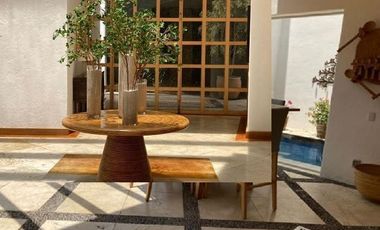 VENTA CASA ESTILO MEXICANO CONTEMPORÁNEO C. GOLF BOSQUES DE SANTA FÉ CAS_5075 CM