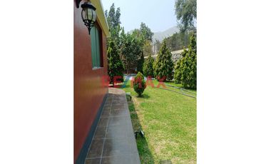 Mansión, Preciosa En Chaclacayo