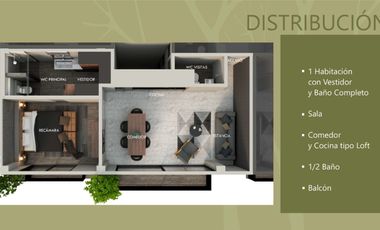 SE VENDE DEPARTAMENTO CASCATTA LOMAS DE ANGELÓPOLIS PUEBLA