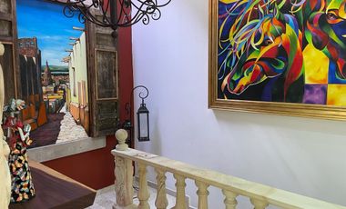 Espectacular residencia en venta en San Miguel de Allende, fracc. Privado, acceso controlados, única en su tipo, 5 recámaras, alberca, etc.