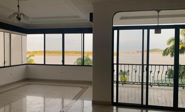 Norte de Guayaquil, Renta de lindo departamento 3 dormitorios vista al río