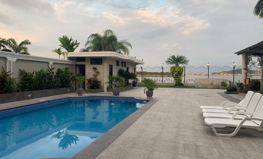Norte de Guayaquil, Renta de lindo departamento 3 dormitorios vista al río