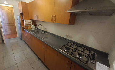 Arriendo amplio departamento amoblado en calama