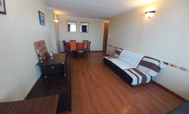 Arriendo amplio departamento amoblado en calama