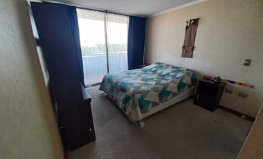 Arriendo amplio departamento amoblado en calama