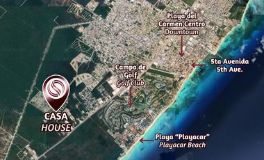 Casa en preventa, con 80% de construcción terminada, Valenia, Playa del Carmen