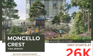 Condotel Studio unit for sale in Tuba Benguet