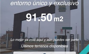 TERRENO EN VENTA 91 M2 LA ALAMEDA DE LIMA SUR – CHILCA