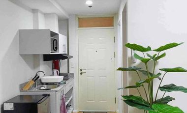 For Rent Fully Furnished Studio Condo in Amani Grand Residences near Airport Mactan, Lapu-lapu City