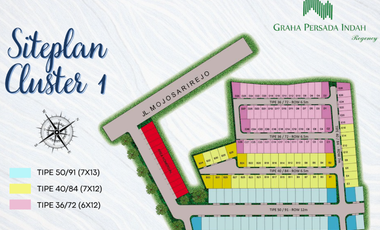 PROMO HEBOH !!, Rumah BARU GRESS Graha Persada Indah Regency Gresik, FREE BIAYA-BIAYA