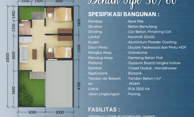 PROMO HEBOH !!, Rumah BARU GRESS Graha Persada Indah Regency Gresik, FREE BIAYA-BIAYA