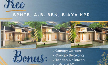 PROMO HEBOH !!, Rumah BARU GRESS Graha Persada Indah Regency Gresik, FREE BIAYA-BIAYA