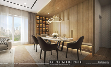 Fortis Residences DMCI Exclusive Makat City Spacious Flat 152 sqm