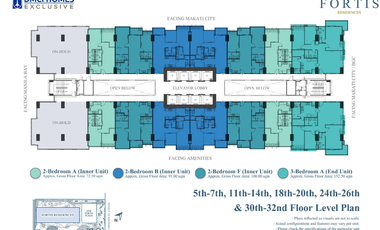 Fortis Residences DMCI Exclusive Makat City Spacious Flat 152 sqm