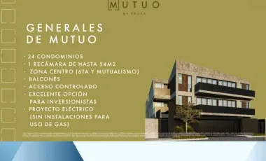 CONDOMINIO EN ZONA CENTRO-MUTUO